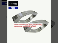 Фабрика оптовая продажа высококачественный вес 0,8 кг/ нержавеющая сталь кресло парикмахерские подлокотники