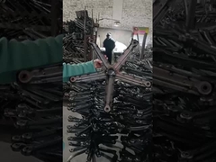 Железно-черный/пластировый цвет Офисный стул Замена основания 700 мм Диаметр для улучшения долговечности