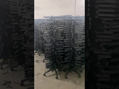 Пластмассовые столы с пятизвездочными ногами для офиса