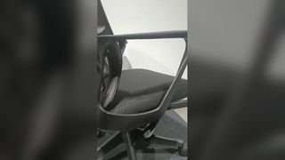 Офисное вращающееся кресло, черное, эргономичное, комфортное