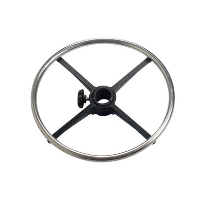 Хорошая цена Барный стул столешница из нержавеющей стали и алюминиевого сплава Барный стул аксессуары для 50 мм трубы подъем воздушных стержней онлайн