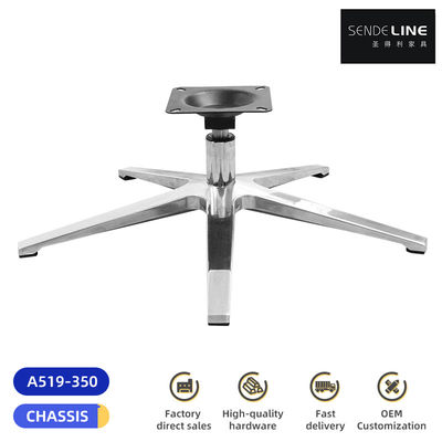 Хорошая цена Необходима сборка - поясничная опора и с основой из алюминия Офисный стул высококачественный алюминий долговечен онлайн