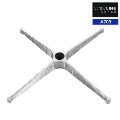 Хорошая цена Современный офисный стул Металлическая основа Замена прочная вращающаяся алюминиевая основа онлайн