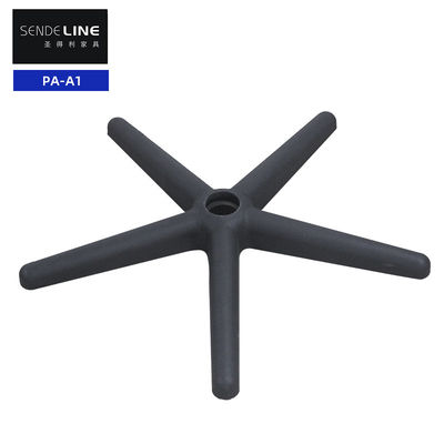 Хорошая цена Черно-белый нейлоновый офисный стул с вращающейся базой с вращением на 360 градусов онлайн