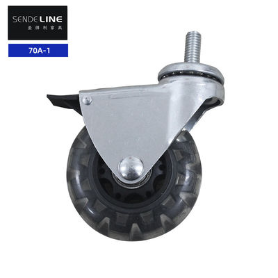 Хорошая цена 200 кг. Загрузка Металл Черный офисный стул Хаб Замена медицинского универсального колеса онлайн