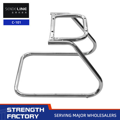 Хорошая цена Стандартная установка офисного стула Металлическая рама Электропластированная / Черная рама онлайн