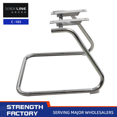 Хорошая цена Хромообразование Офисное кресло Металлическая рама Электропластировка / Черная рама онлайн