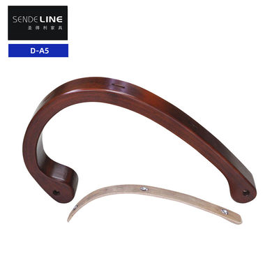 Хорошая цена Современный красно-коричневый деревянный кресло с подложкой для рук повышает комфорт и поддержку онлайн