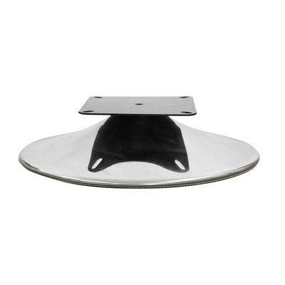 Хорошая цена Черный фиксированный вращающийся стул Chrome Base настраиваемая функция вращения онлайн