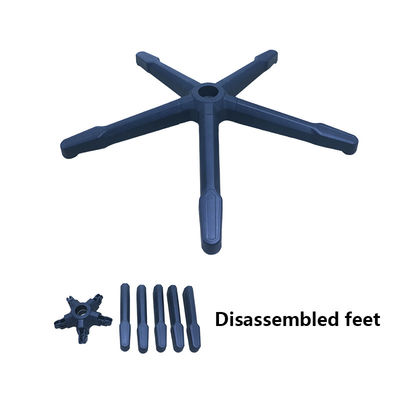 Хорошая цена Черный радиус 380 мм нейлон BIFMA проверенный офисный стул вращающаяся основание с регулировкой высоты онлайн