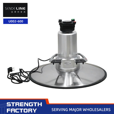 Хорошая цена 600мм Хромное кресло для парикмахеров Электрическая основа 140# Часть салонного оборудования для волос - Высота регулируемая 41-53 см онлайн