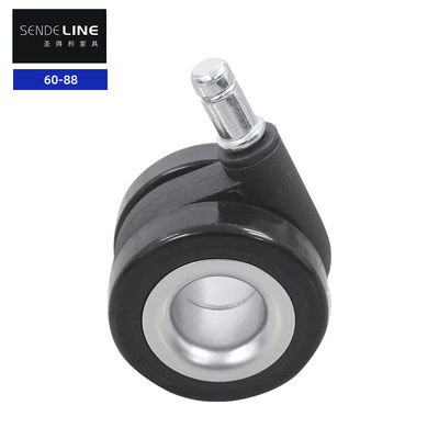 Хорошая цена Серебряный полый офисный стул Кастор для вращающегося стула 60 мм диаметром Медицинская тележка Колесо Кастер онлайн