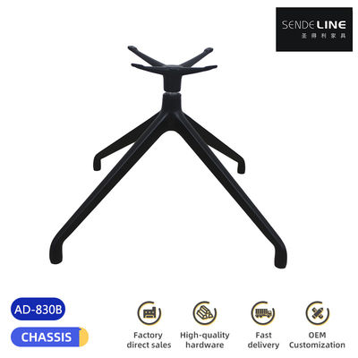 Хорошая цена Эргономическая вращающаяся металлическая спиральная стуль черный алюминиевый офисный стол онлайн