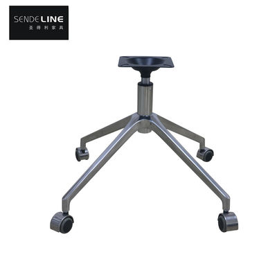 Хорошая цена 360-градусное вращение Алюминиевый эргономичный регулируемый офисный стул Металлическая основа для повышения комфорта и поддержки онлайн