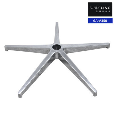 Хорошая цена Диаметр 700 мм Офисный стул Металлическая основа Яркий цвет и настраиваемый цвет для удобного сидения онлайн