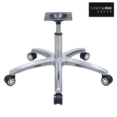 Хорошая цена 360° вращающийся эргономически регулируемый офисный стул основание Алюминиевая сплав Пятизвездочные стулья ноги онлайн