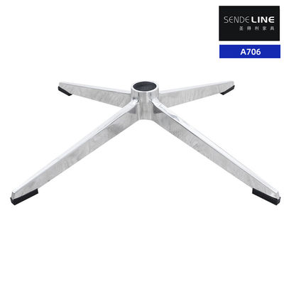 Хорошая цена Четырехзвездочный офисный стул, замена стула, полированный цвет, высокий 122 мм алюминиевый сплав. онлайн