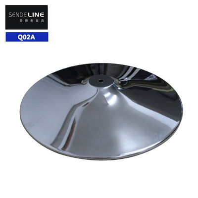 Хорошая цена Аксессуары для барных стульев с центральным отверстием 15 мм из хромированного железа, размеры 380/400/450/500/550 мм онлайн