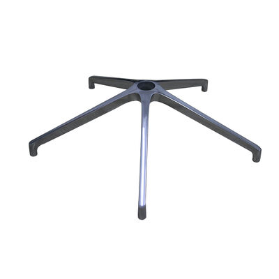 Хорошая цена Эргономичное регулируемое офисное кресло из алюминиевого сплава высотой 178 миллиметров разработано с черной 5-лучевой базой для офисного кресла. онлайн