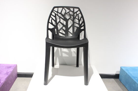 Хорошая цена Легко очищаемый современный пластиковый стул современный эргономичный вариант сидения идеально подходит для кафетерий, залов и конференц-залов онлайн